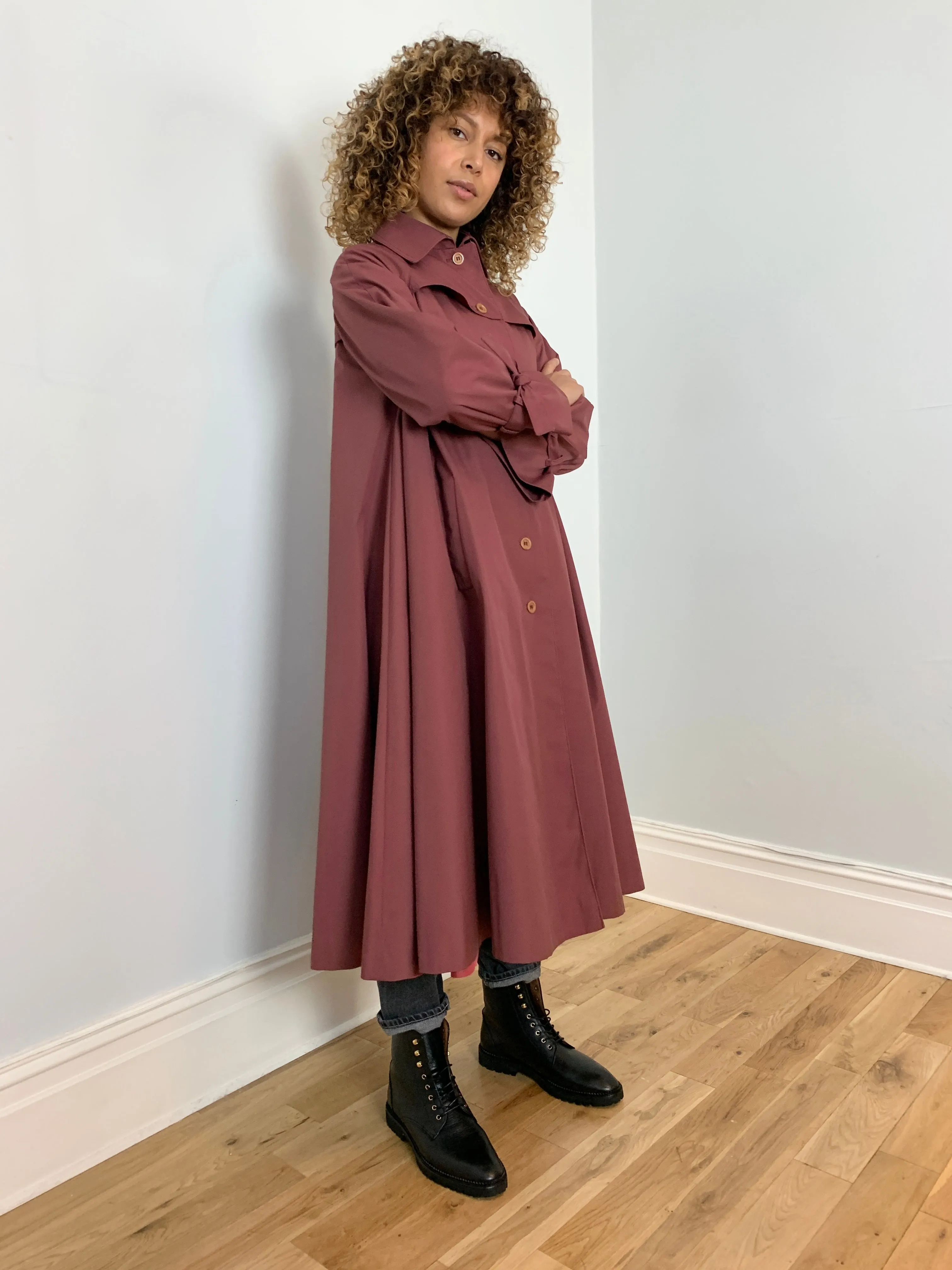 Amazing vintage DVF trench coat