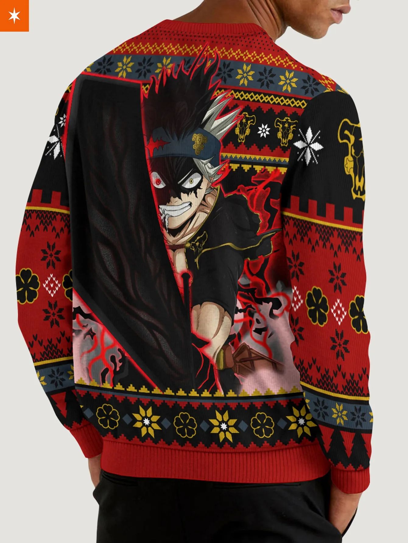Anti Magic Demon Unisex Wool Sweater