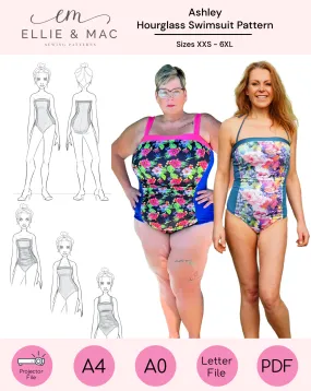 Ashley Hourglass Swimsuit Pattern