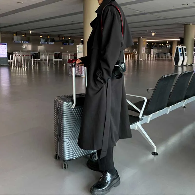Autumn Mid-length Loose Casual Trench Coat