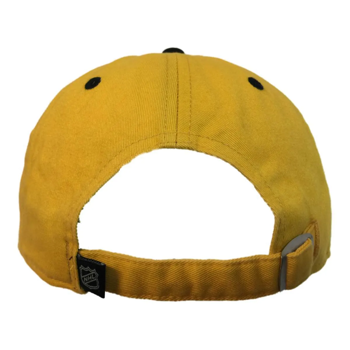 Boston Bruins Fanatics Black & Yellow "Beantown Hockey" Adj. Slouch Hat Cap