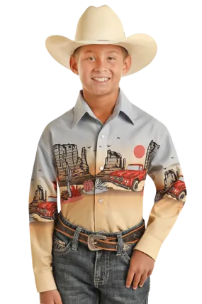 Boy's Panhandle Snap Front Shirt #SBN2S03209