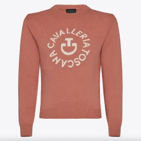 Cavalleria Toscana Girls Orbit Cashmere Blend Sweater