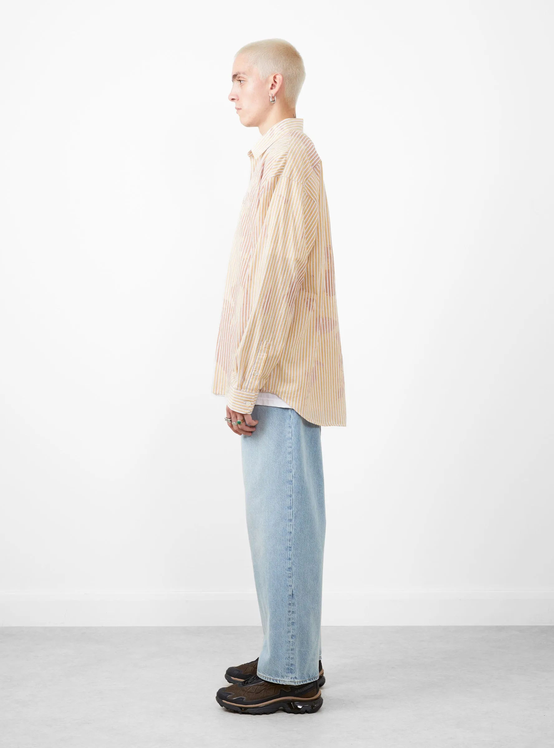 Classic Long Sleeve Shirt Bleached Tan