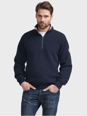 Classic Windproof Sweater- Navy