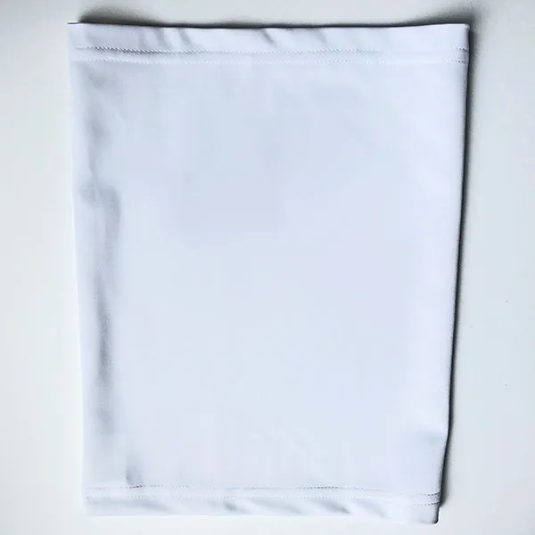 Cooling Neck Gaiter with UPF50 For People or Dogs - White