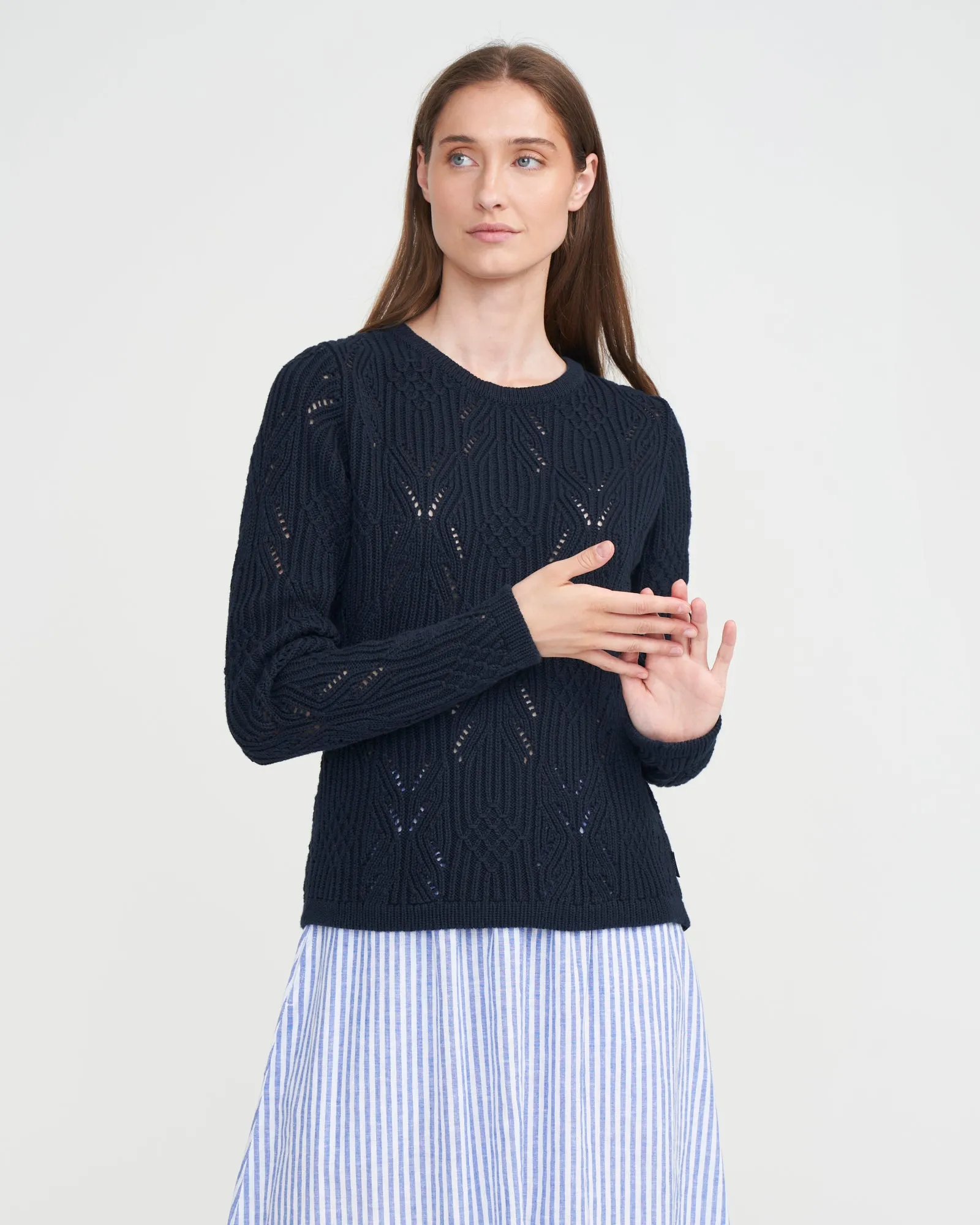 Elsie Crew- Navy
