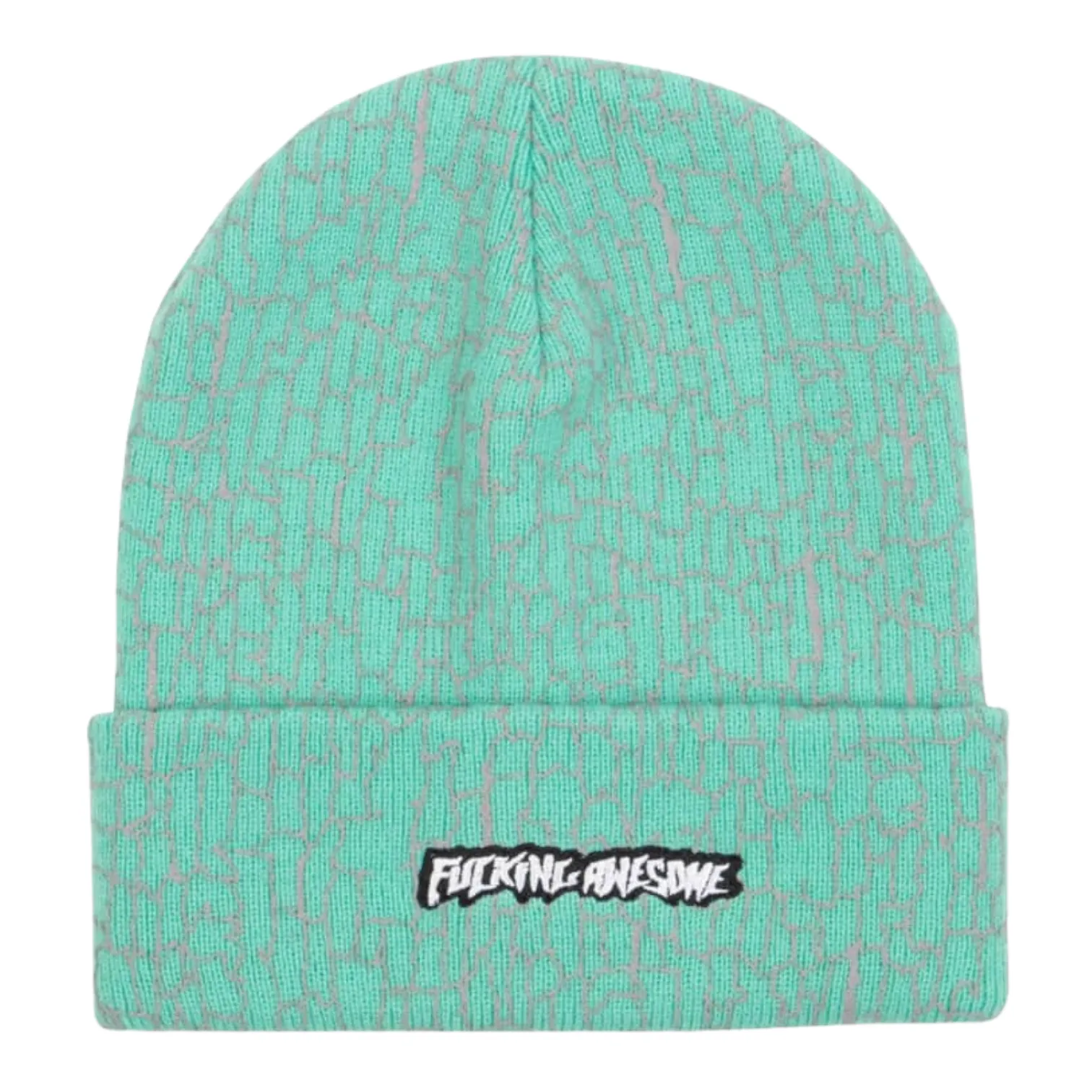 FA Awesome Everyday Camo Cuff Beanie Turquoise