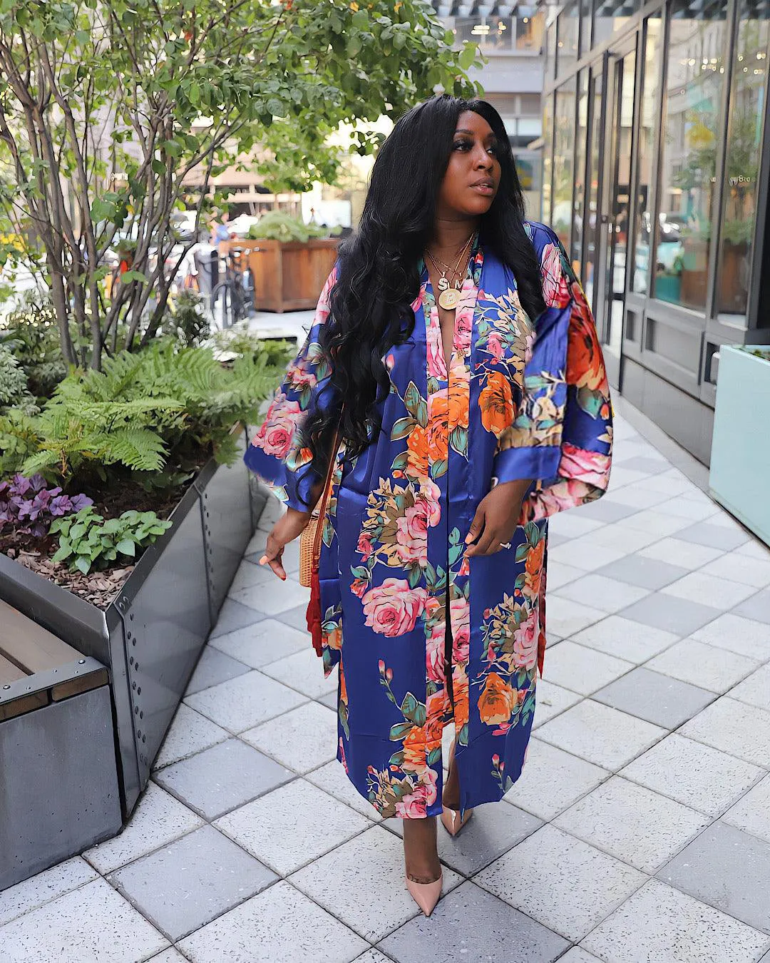 Fashionable casual trench coat with belt (AY2434)