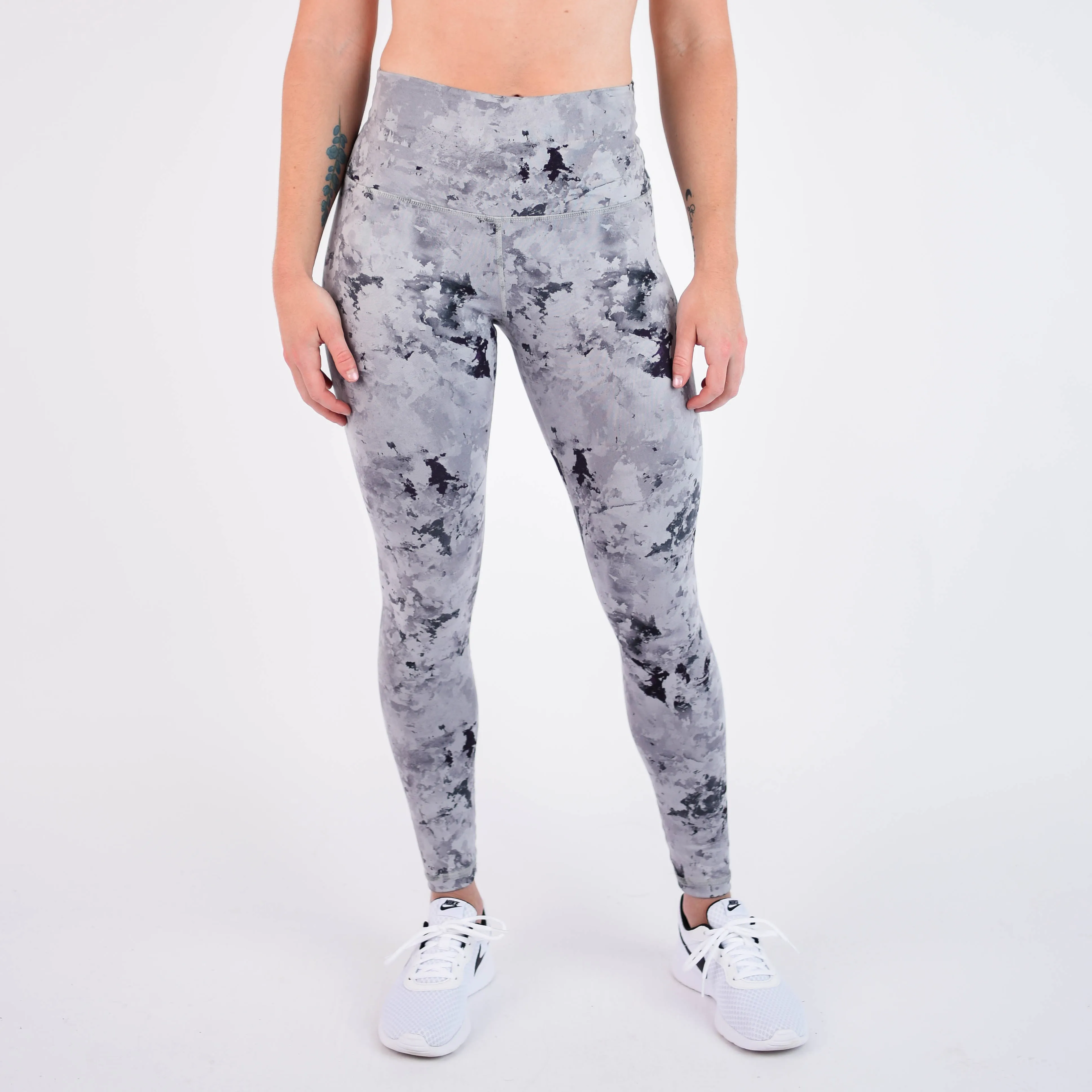 FLEO El Toro 25" Silver Crystal Leggings