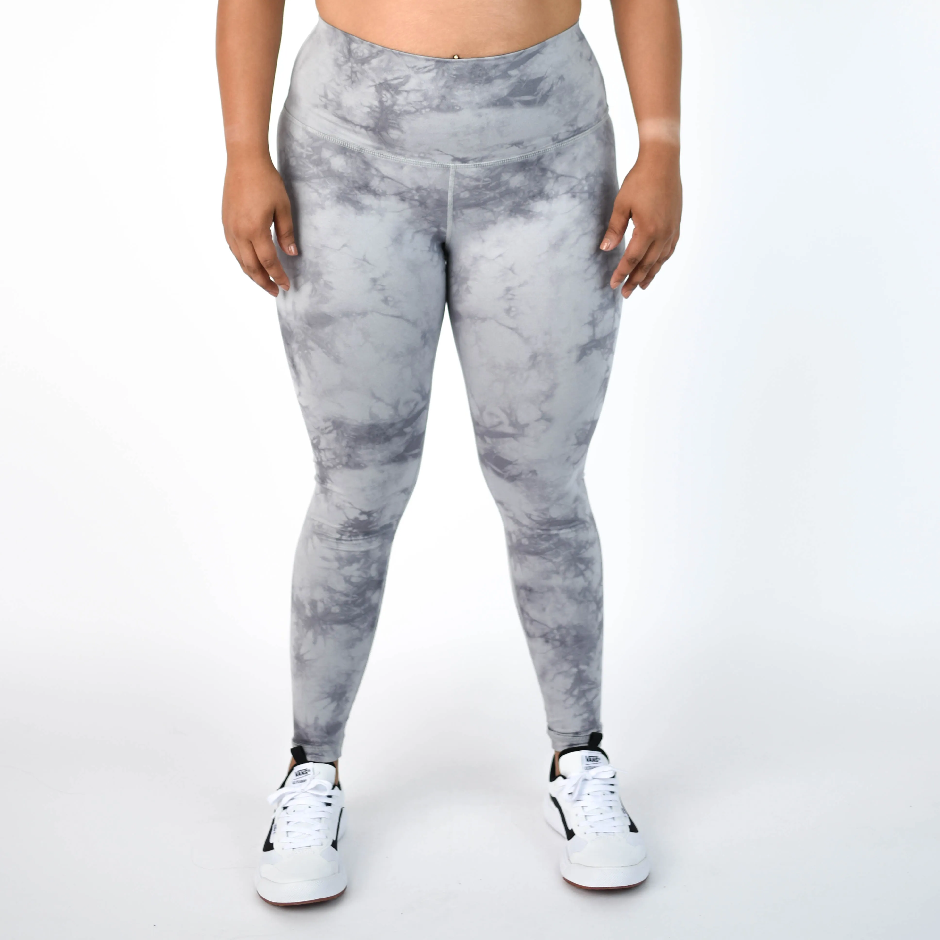 FLEO El Toro 28" Silver Tie Dye Leggings