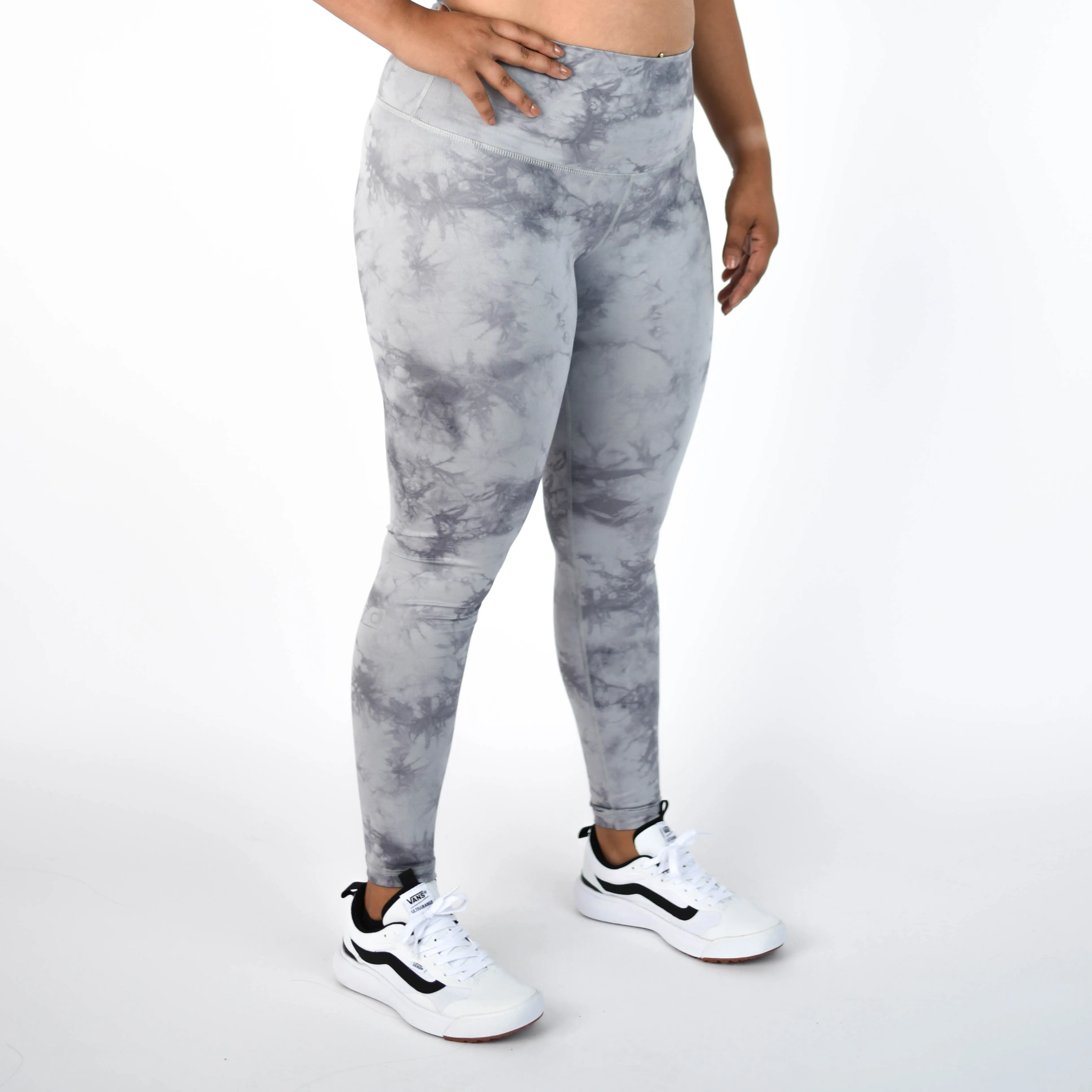 FLEO El Toro 28" Silver Tie Dye Leggings