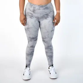 FLEO El Toro 28" Silver Tie Dye Leggings