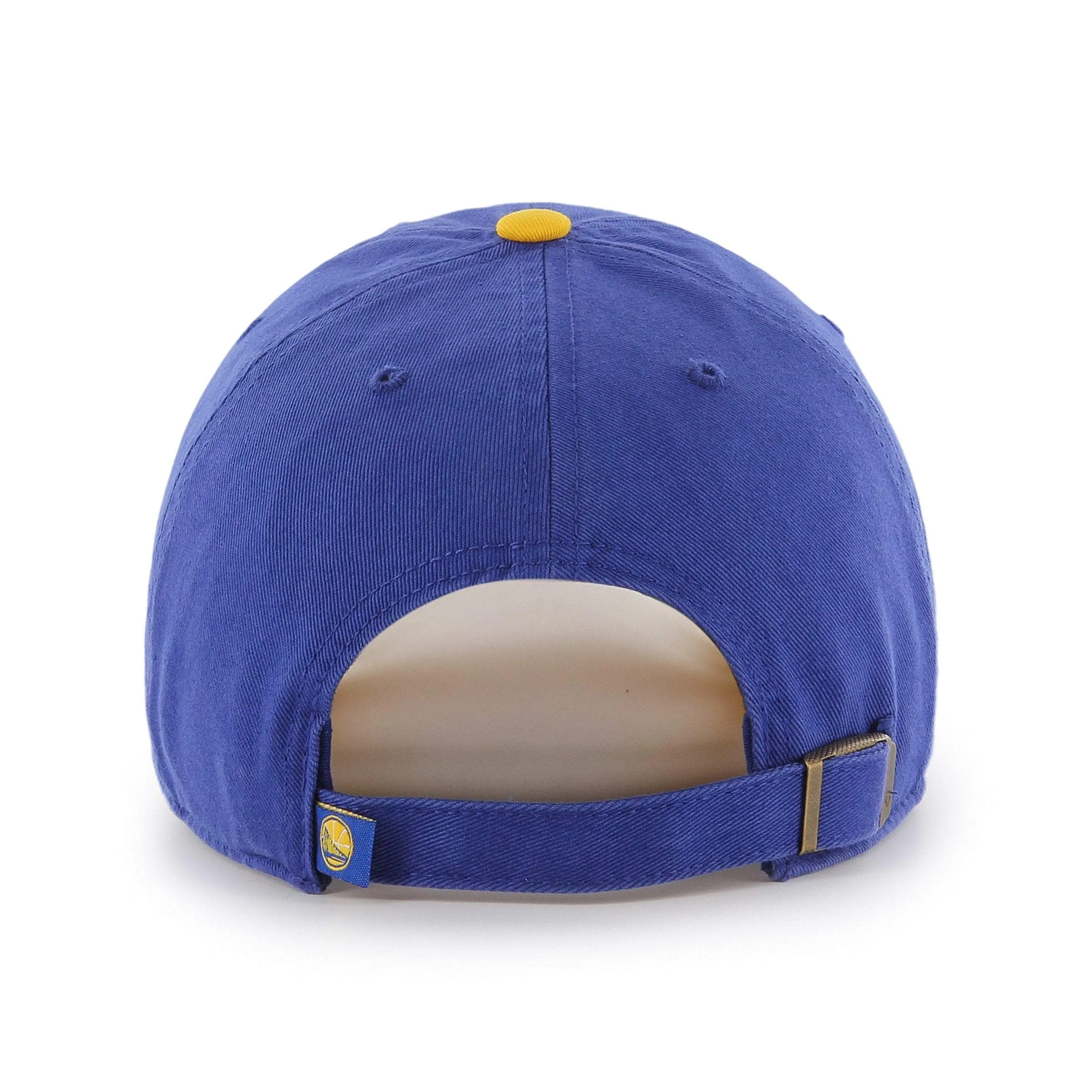 Golden State Warriors 47 Brand Two-Tone Blue Yellow Clean Up Adj. Slouch Hat Cap