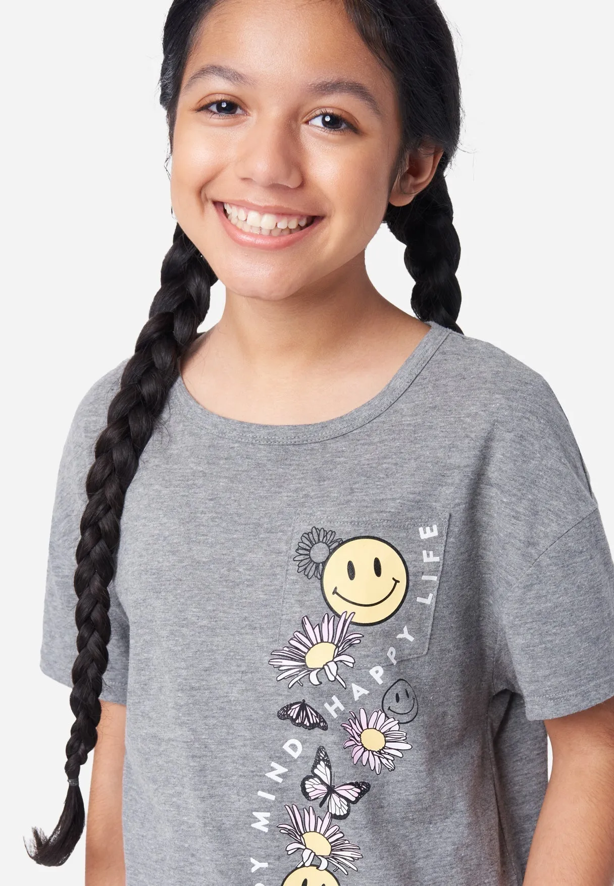Graphic Crop Tee