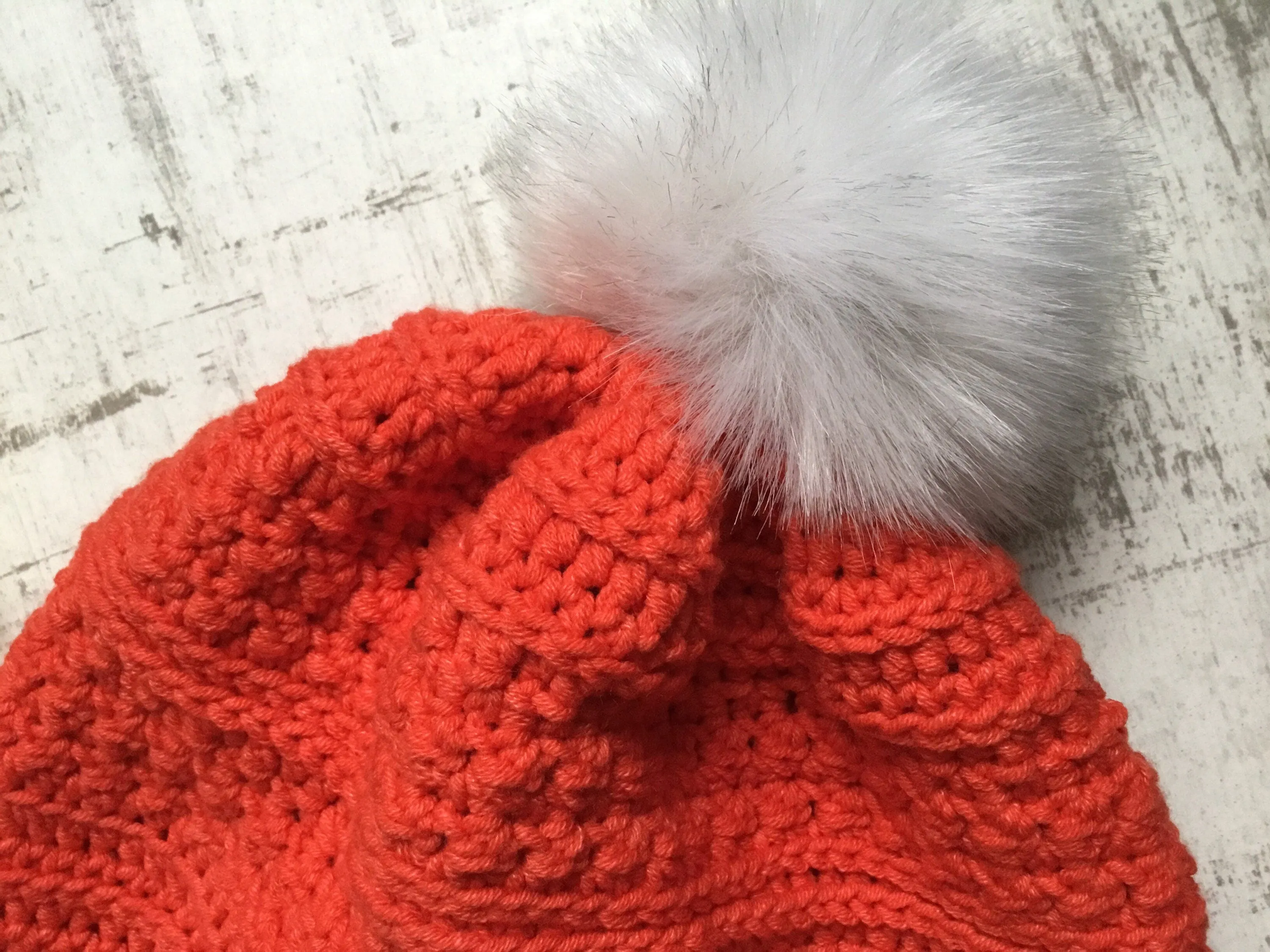 Handmade Slouchy Beanie with Handmade Label