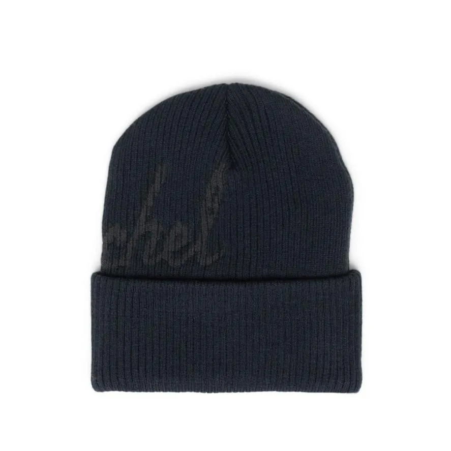 Herschel Elmer Script Ribbed Beanie Toque