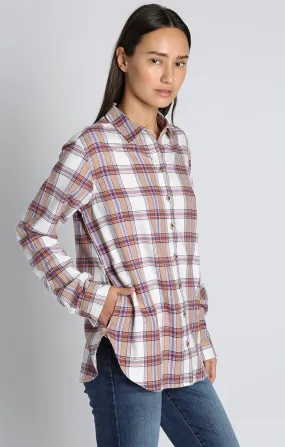 JACHS GF Tan Plaid Flannel