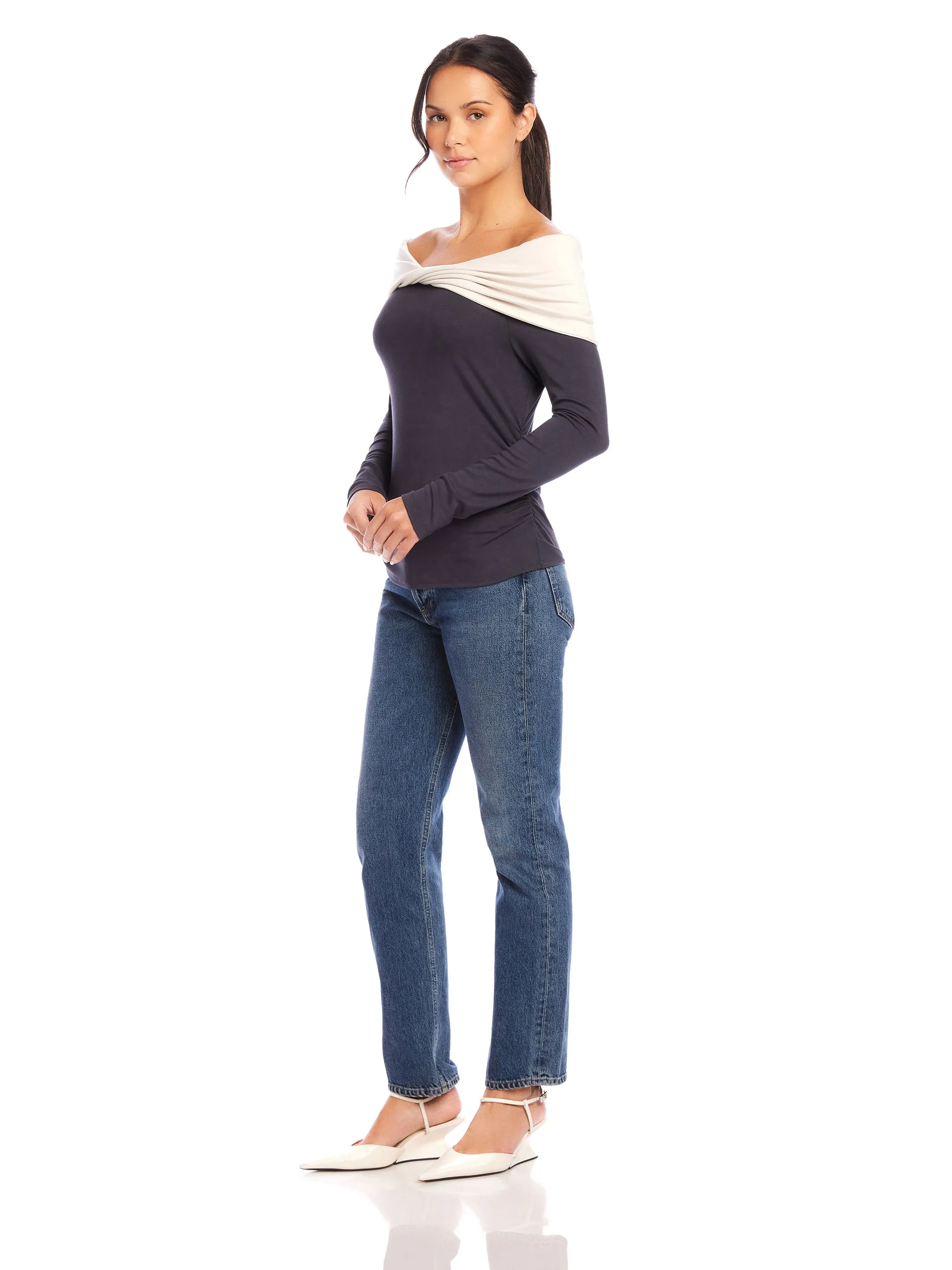 Jillian Off-The-Shoulder Top