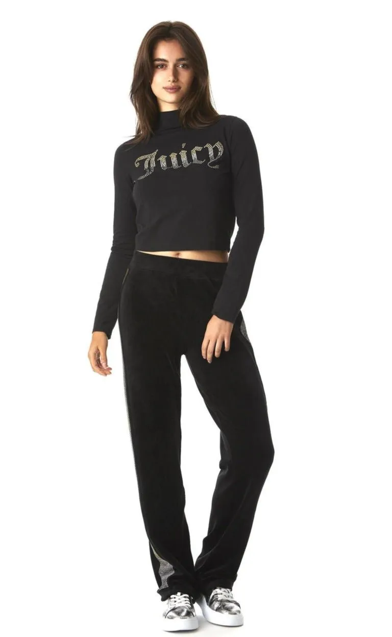 Juicy Couture 25th Anniversary Mock Neck Tee
