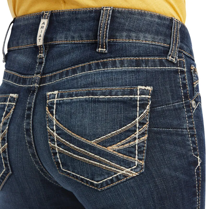 Ladies Ariat REAL Perfect Rise Lexie Boot Cut Jean in Missouri - 10041059