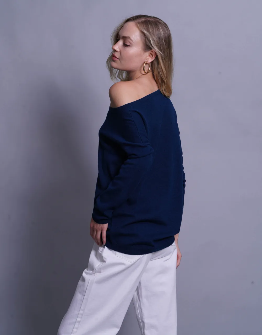 Lazy Sunday Tee in Navy