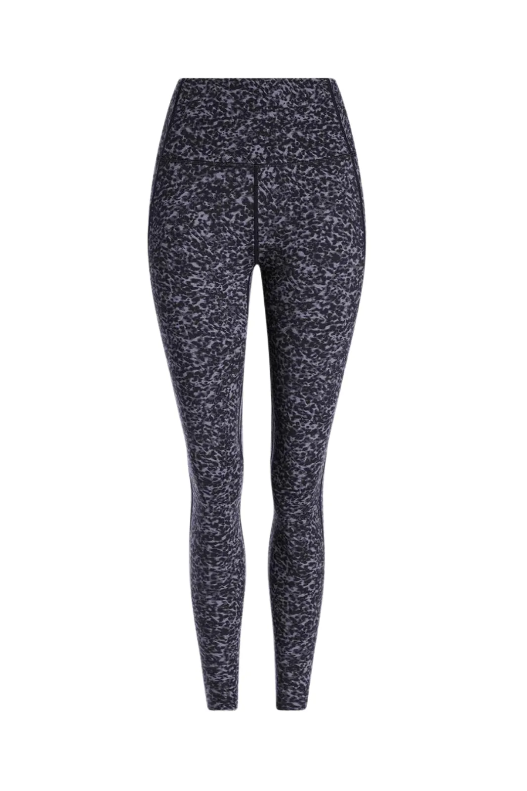 Let's Go Running Legging, Ebony Blue Cheetah