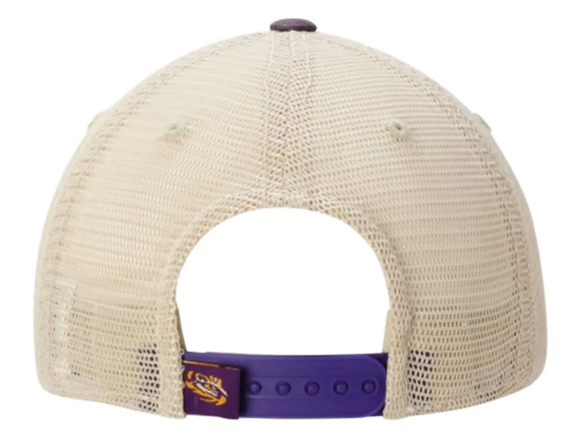 LSU Tigers Top of the World Purple Yellow Offroad Adjustable Snapback Hat Cap