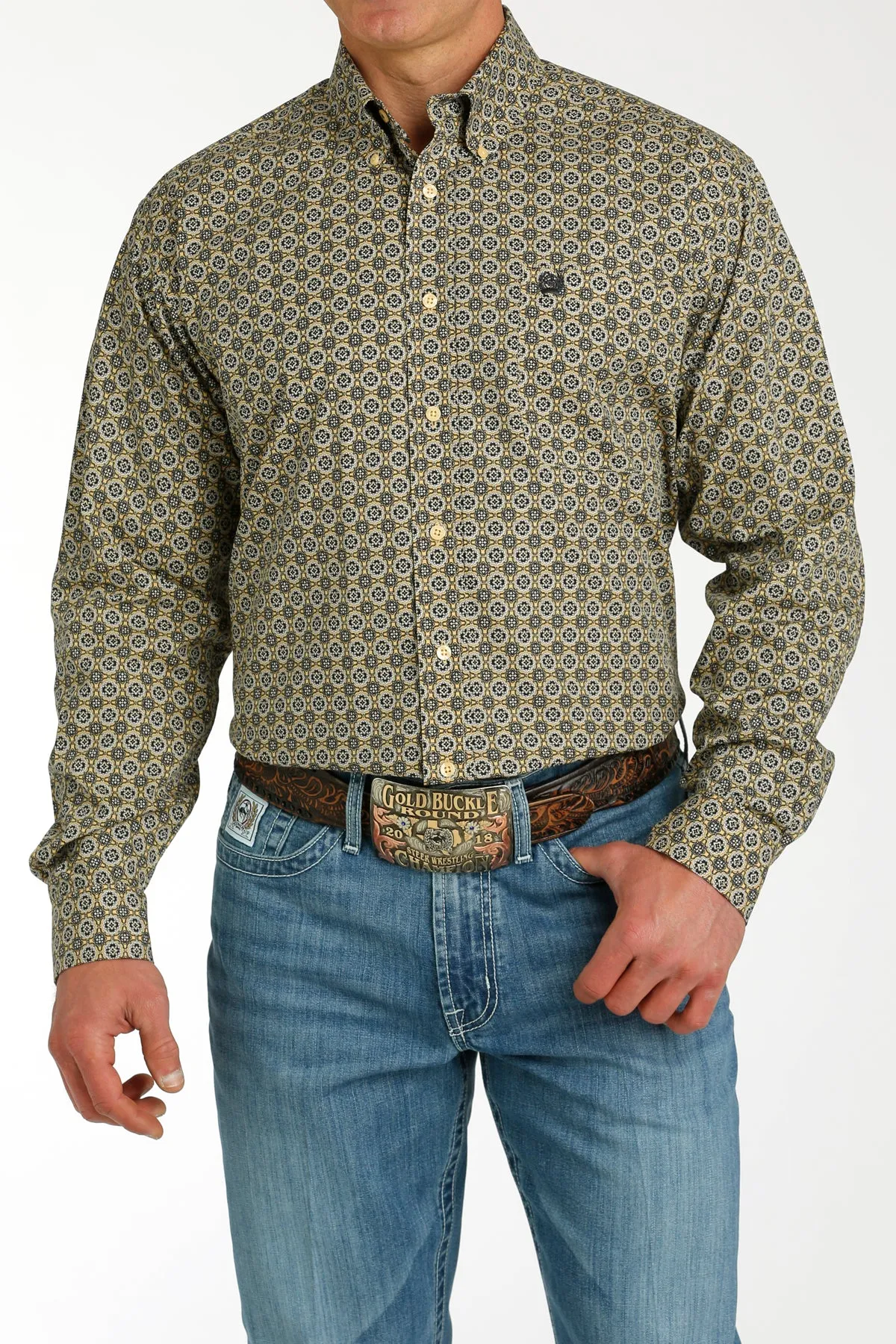 Men's Cinch Button Down Shirt #MTW1105756