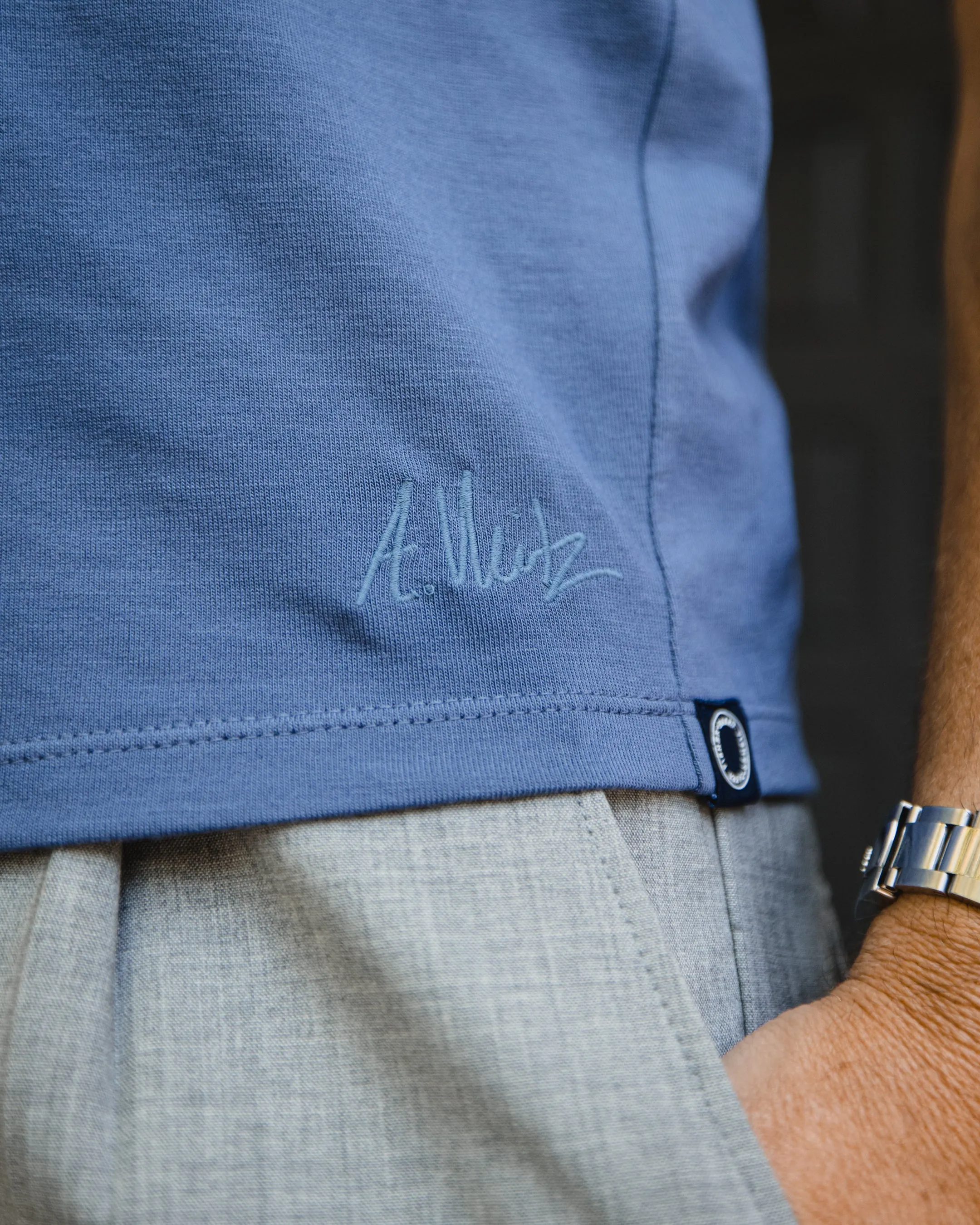 Men's Everyday Cashmere Short Sleeve Crew - The Weitz Effect Edition