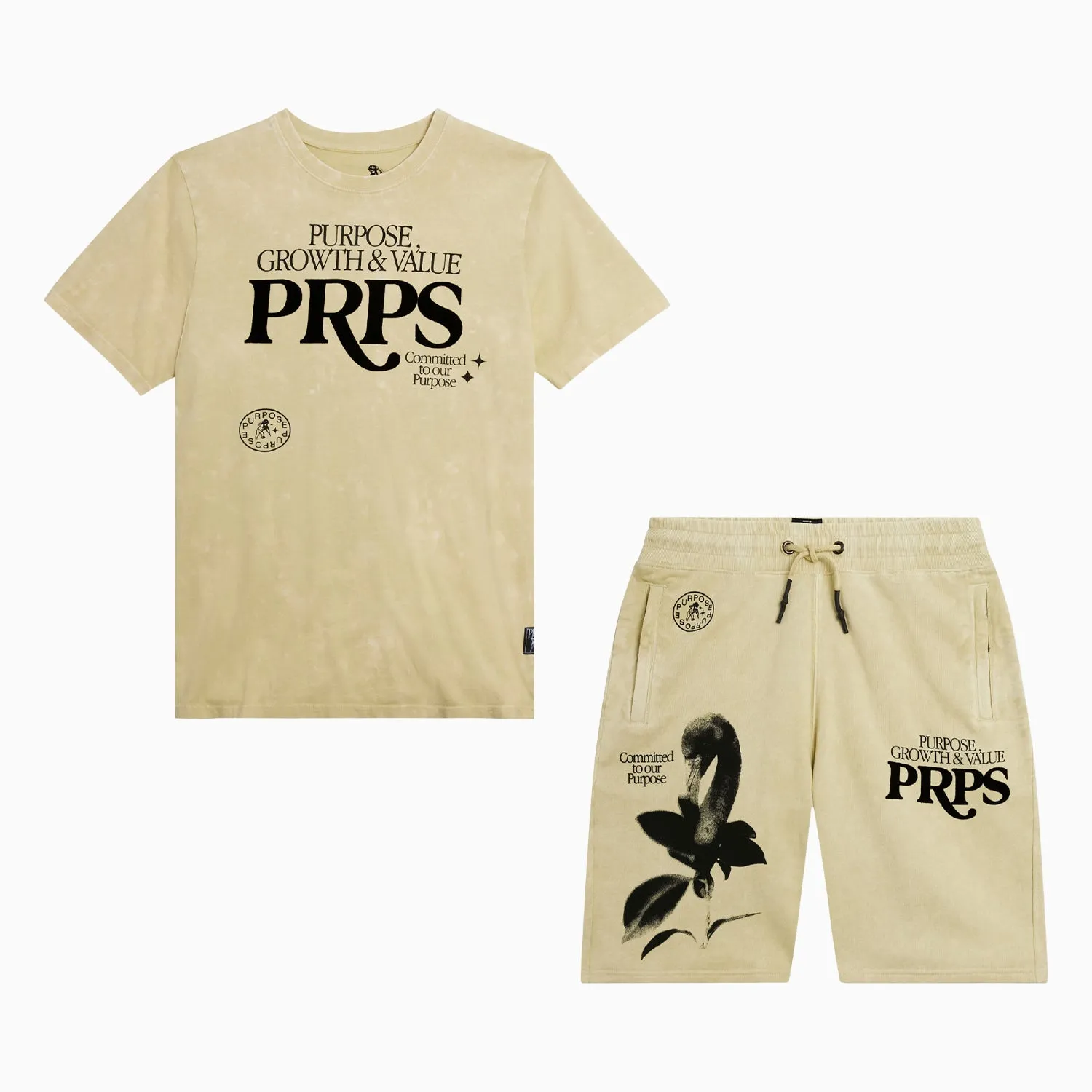 Men's Yucatan T Shirt And Shorts Outfit