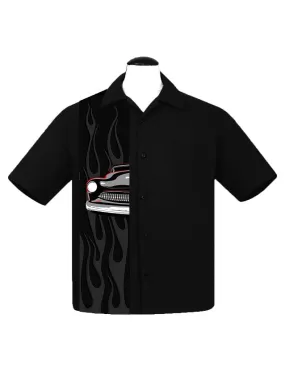 Merc Flame Panel in Black