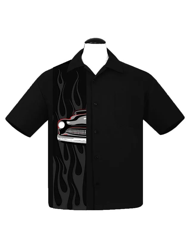 Merc Flame Panel in Black