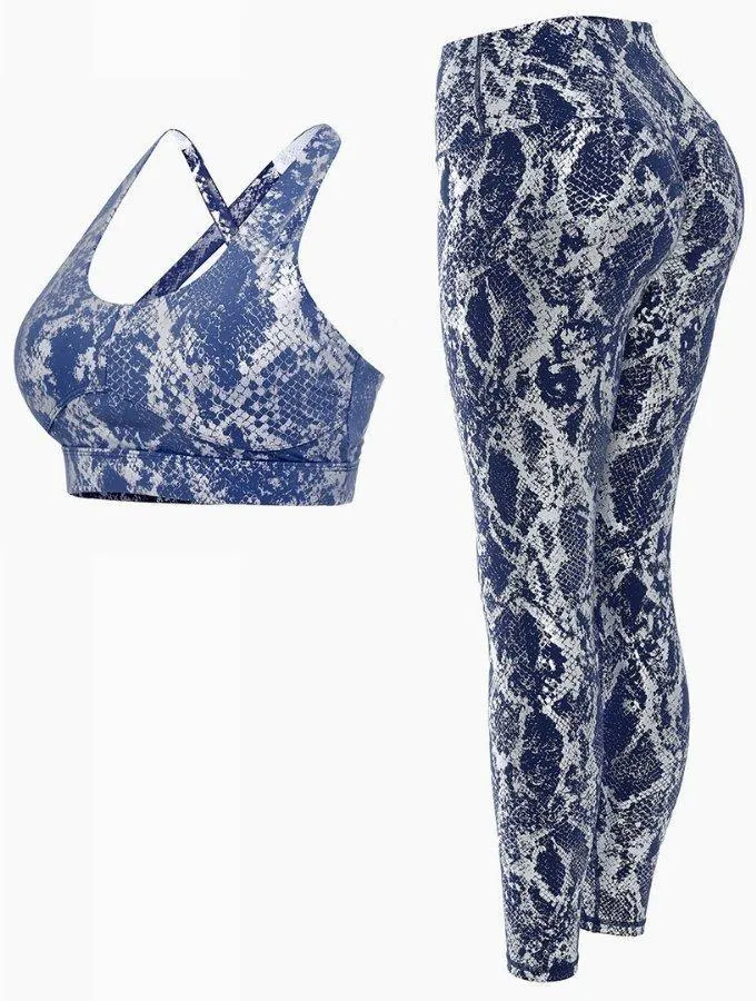 METALLIC SHIMMER BLUE SET