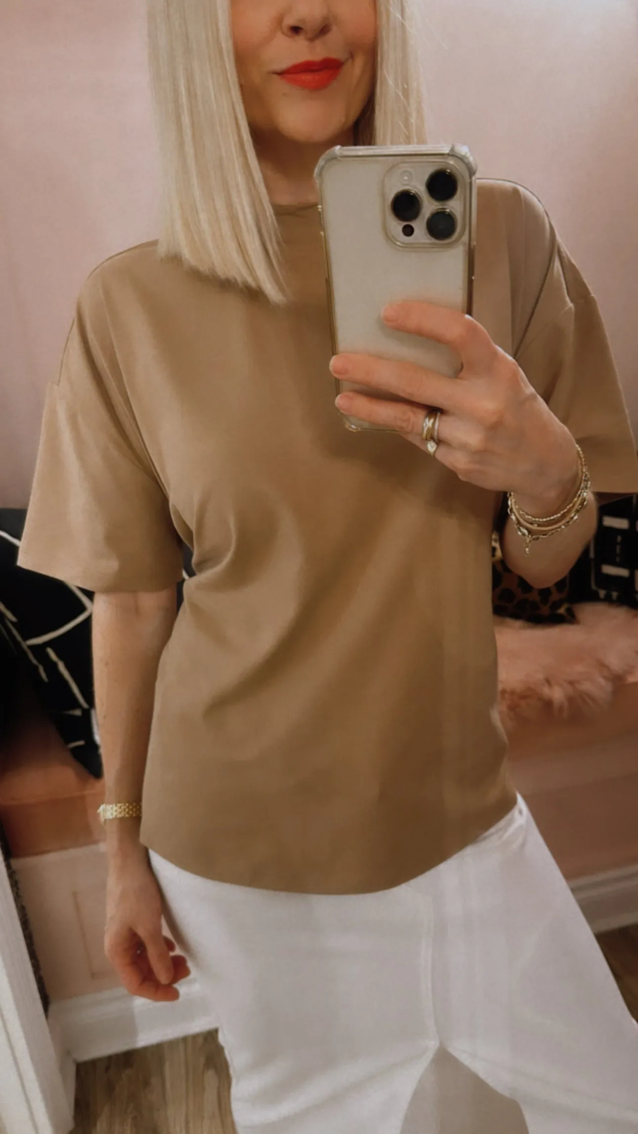 'Mira' Pulled Back Tee