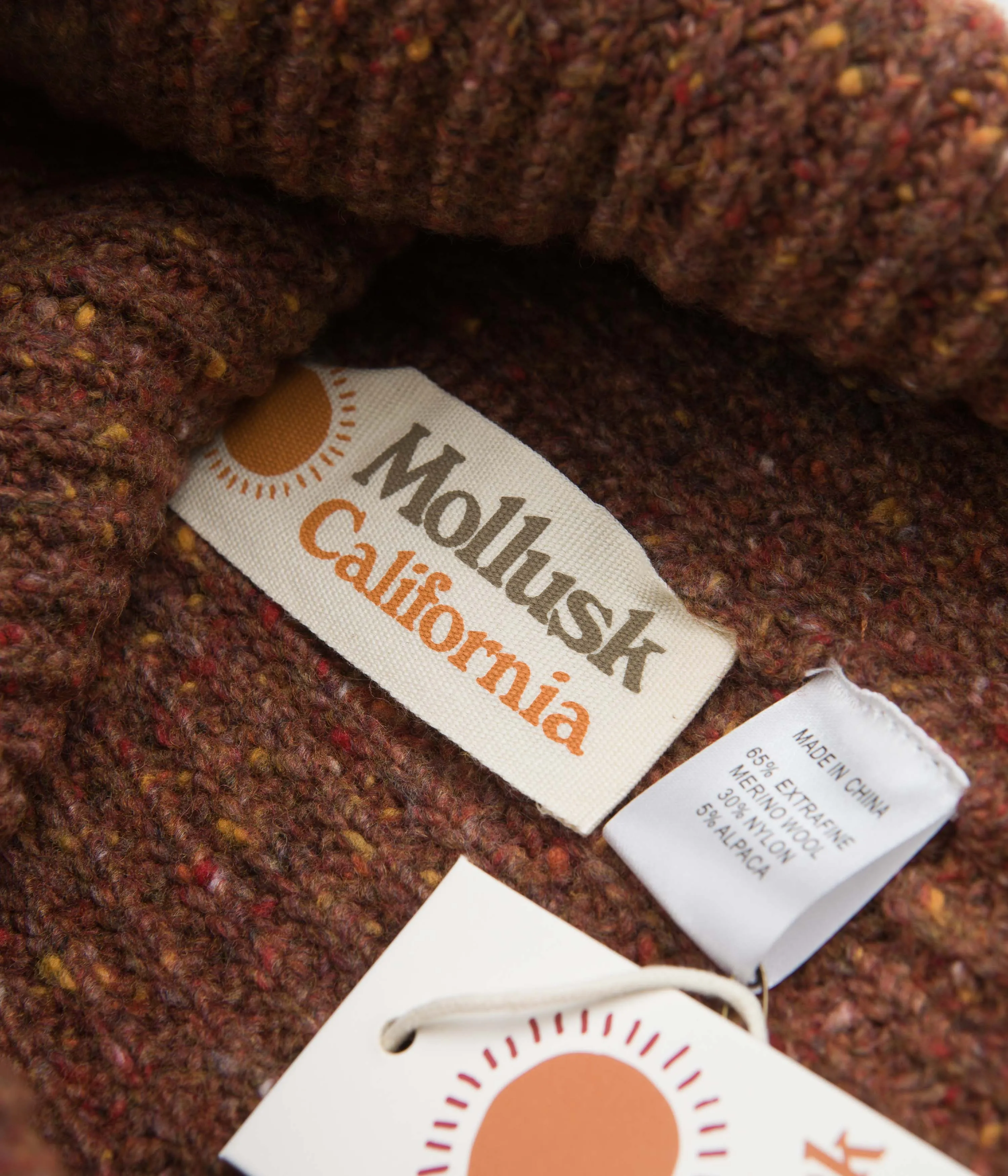 Mollusk Skiff Beanie - Red Earth