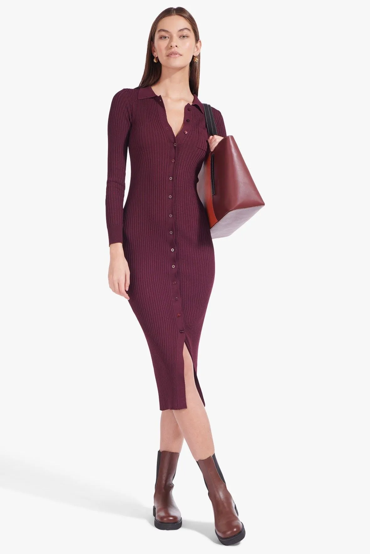NAPA DRESS | PLUM