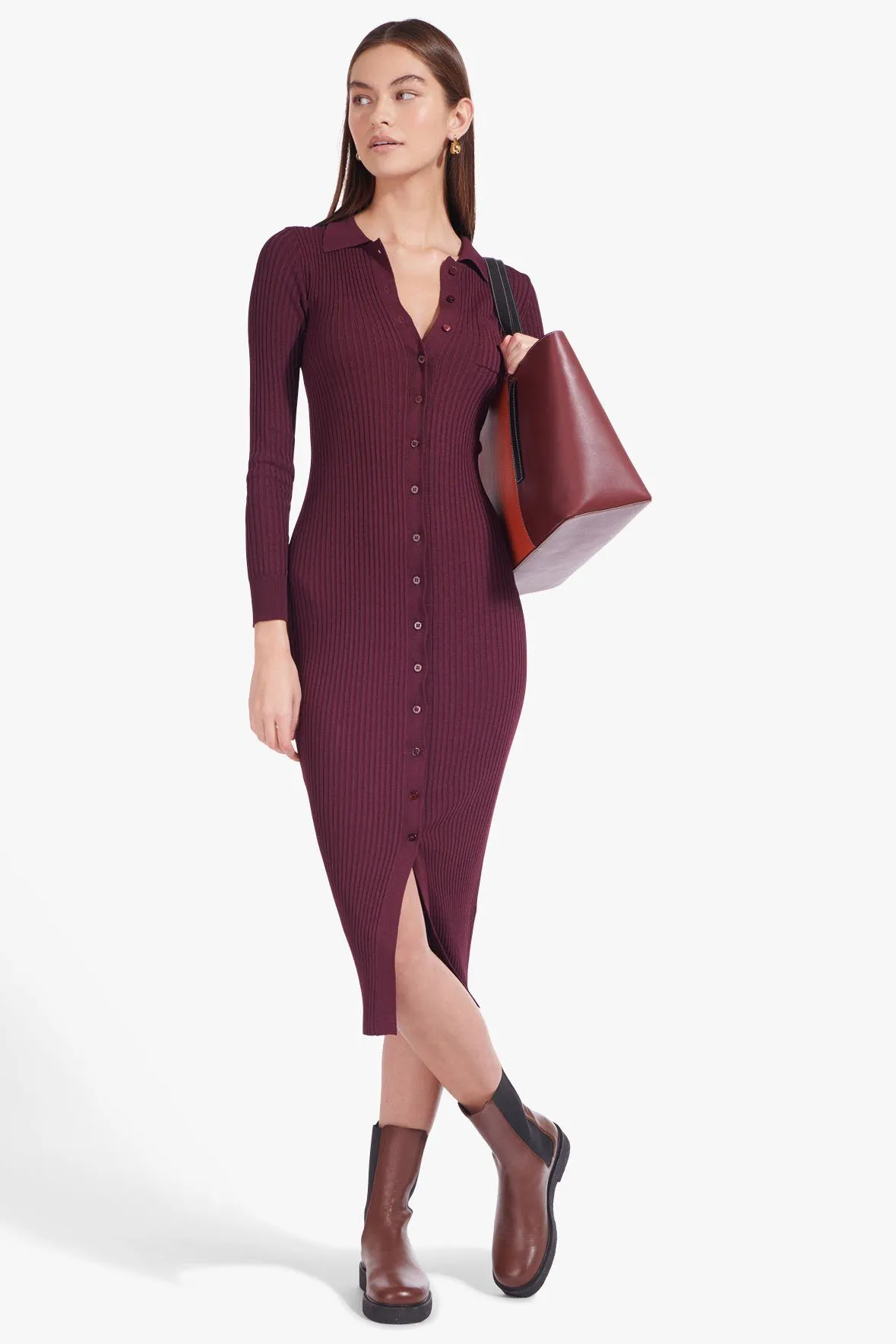 NAPA DRESS | PLUM