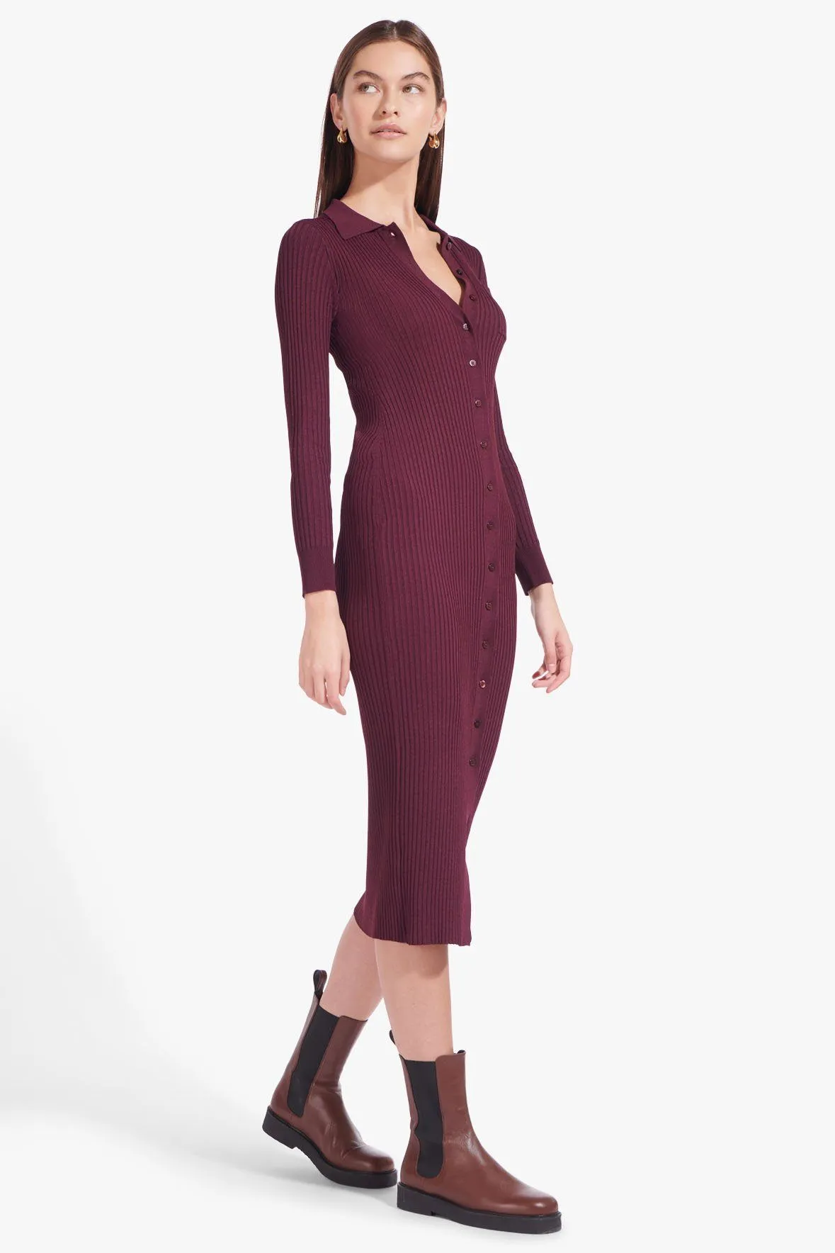 NAPA DRESS | PLUM