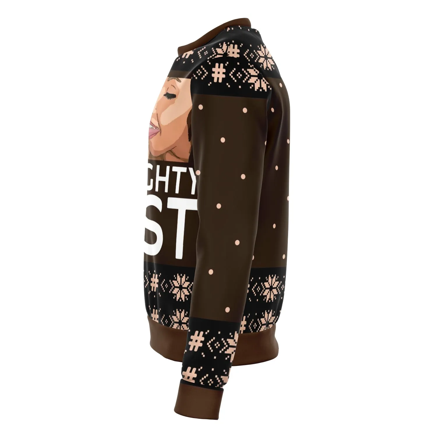 Naughty List Girls Ugly Christmas Sweater
