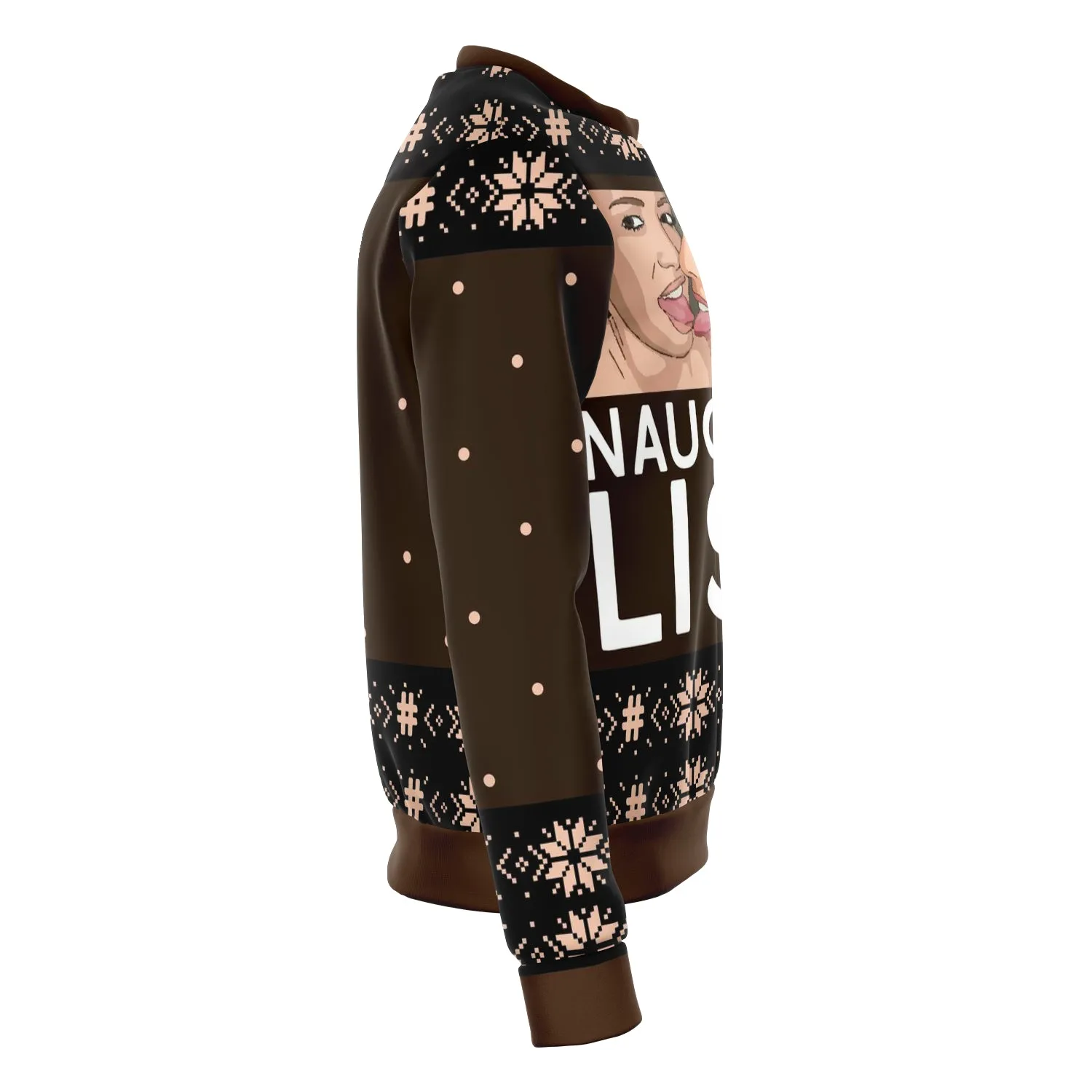 Naughty List Girls Ugly Christmas Sweater