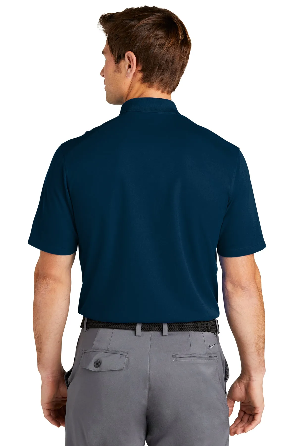 Nike Dri-FIT Micro Pique Customized Tall Polos, Navy