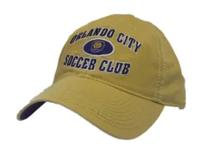 Orlando City SC Adidas Yellow Adjustable Strap Slouch Relax Hat Cap