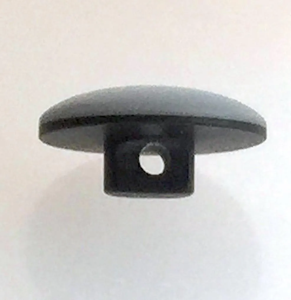 Pastel Glow Shank Button, 5/8", Citron