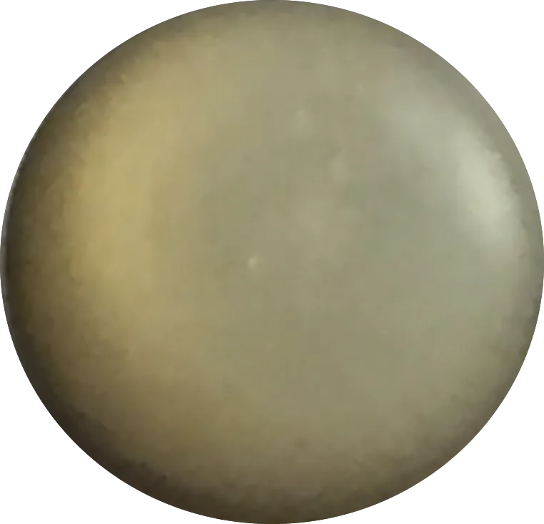 Pastel Glow Shank Button, 5/8", Citron