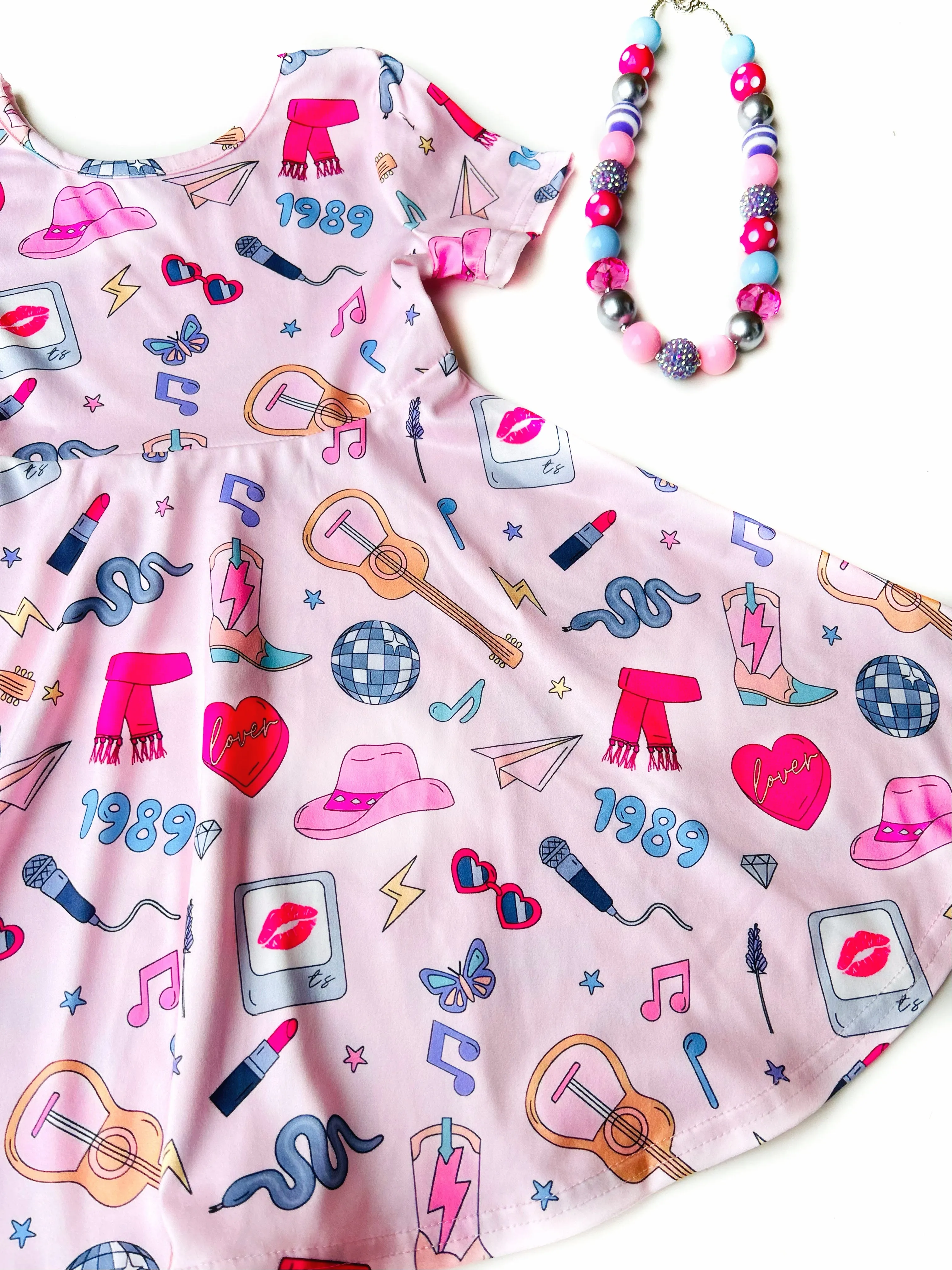 Pink Eras Tour Twirl dress