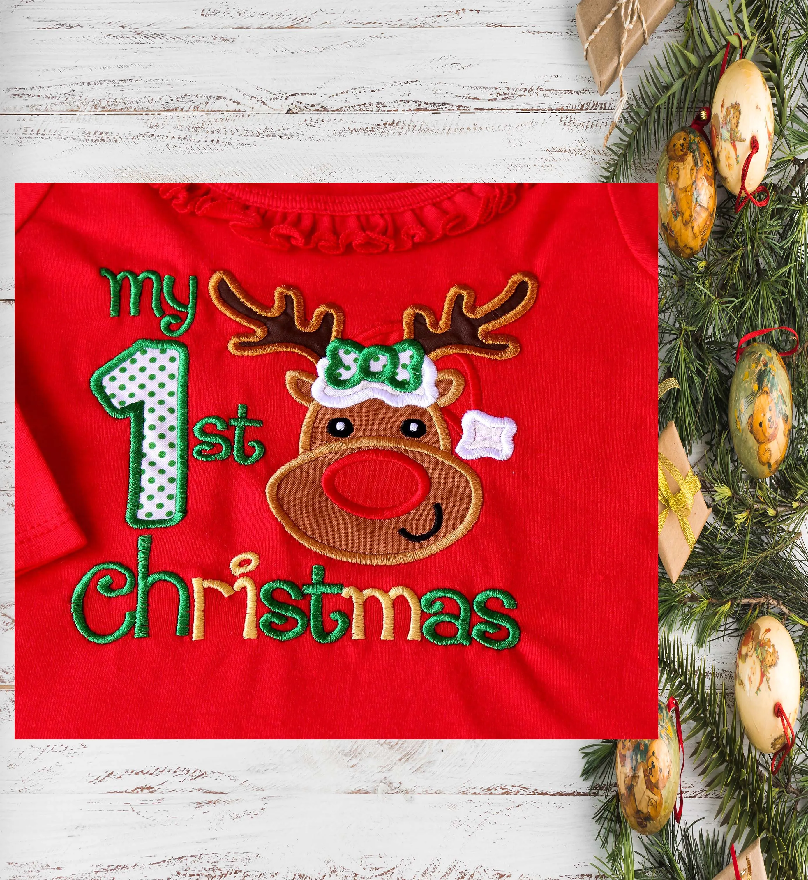 Red Christmas Dress | First Christmas Baby Girls Dress | Long Sleeve Red Christmas Girl Dress | Knit Girls dress | Long Sleeve Girls Dress