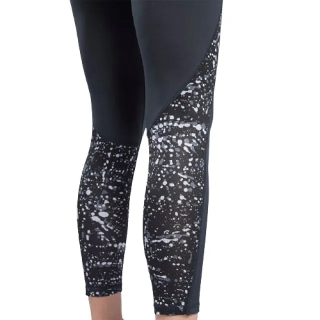 Reebok Printed Women Running Tight Black