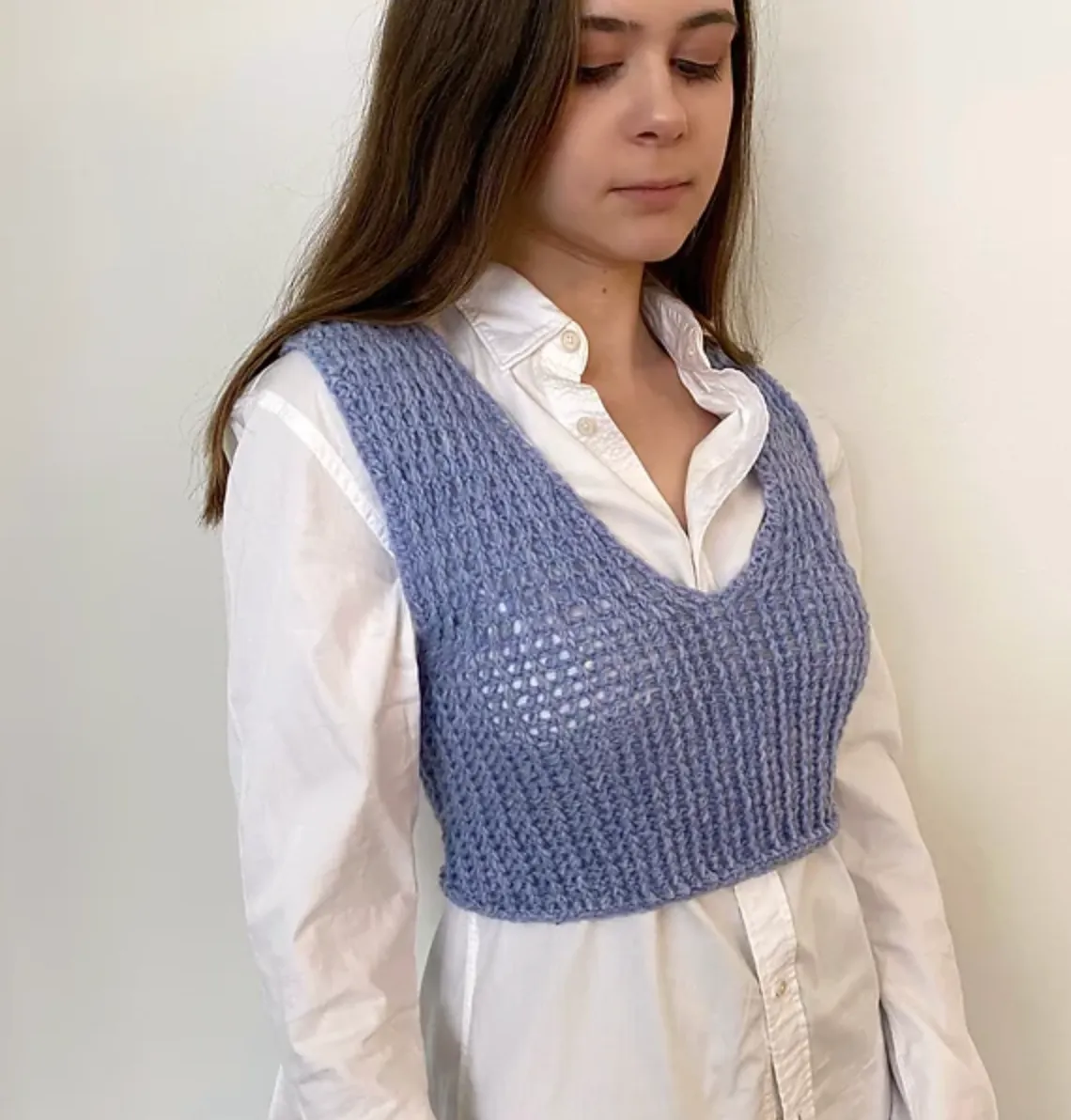 Rivne Vest Crochet Pattern