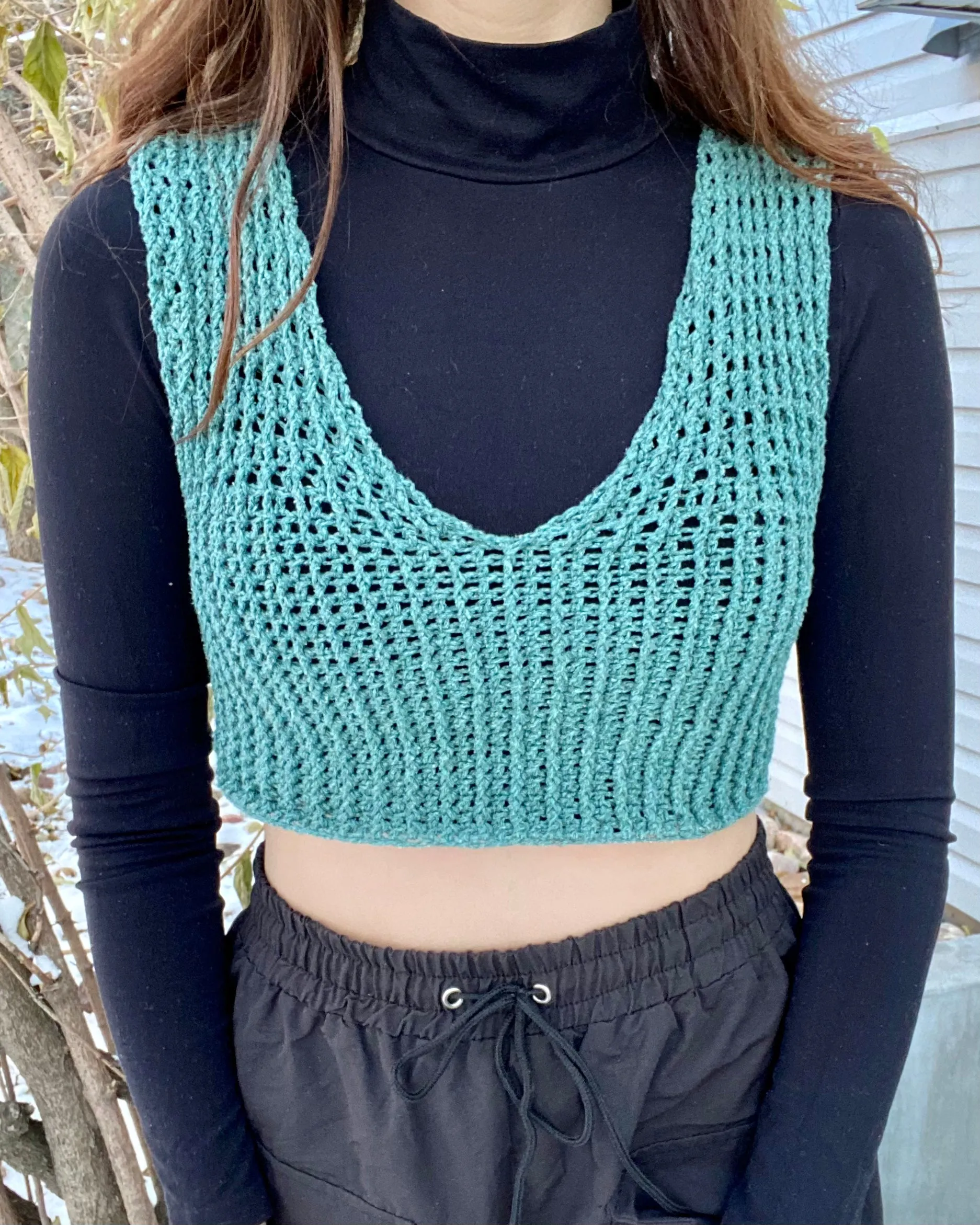 Rivne Vest Crochet Pattern